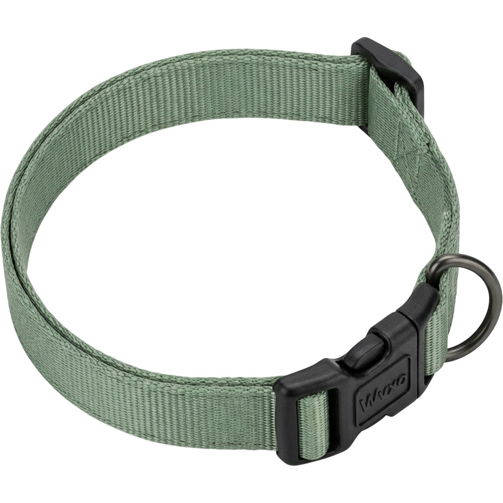 Wvxo Adjustable Webbing Dog Collar Sage Green