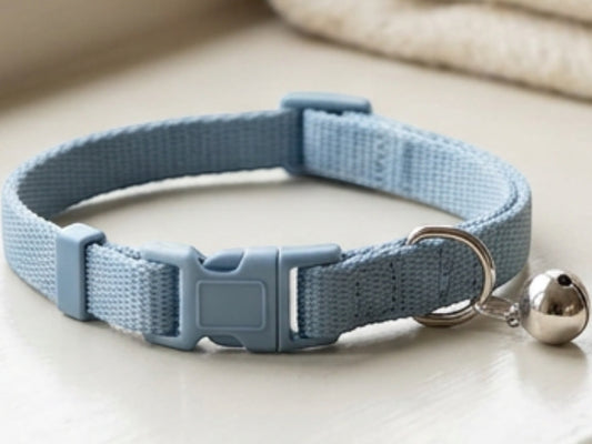 Wvxo Breakaway Cat Collar Dust Blue Bell