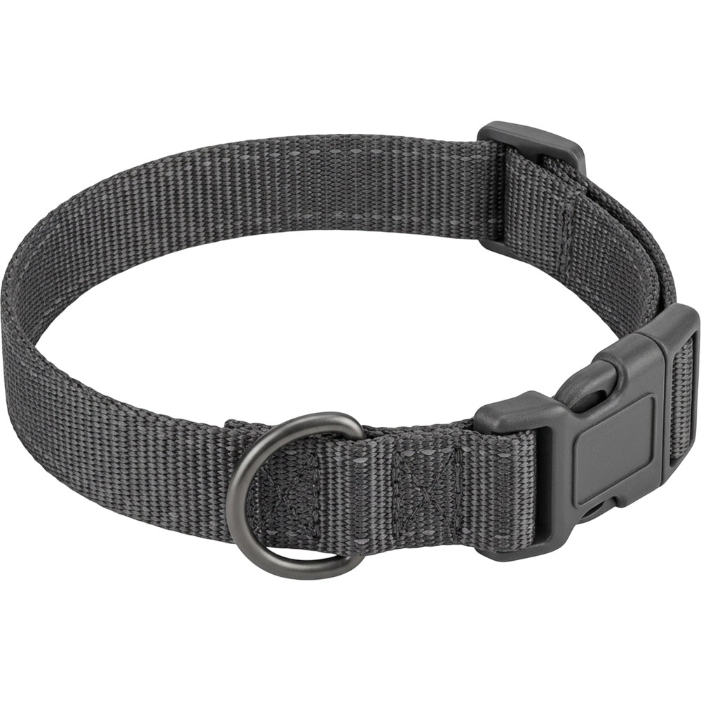 Wvxo Reflective Adjustable Dog Collar Charcoal