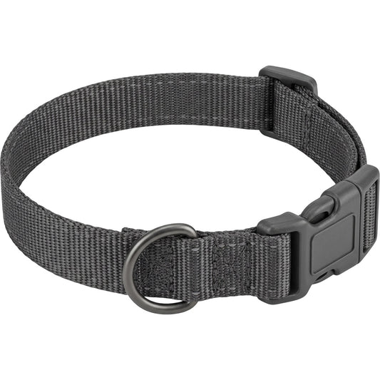 Wvxo Reflective Adjustable Dog Collar Charcoal