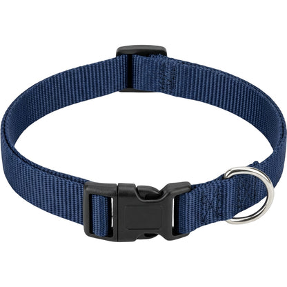 Wvxo Webbing Pet Collar Medium 2 cm Navy 30-45 cm Neck - Product view